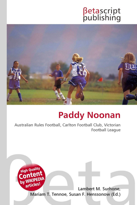 Kniha Paddy Noonan Miriam T. Timpledon