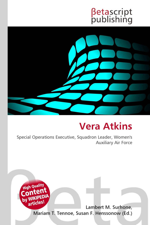 Kniha Vera Atkins Miriam T. Timpledon