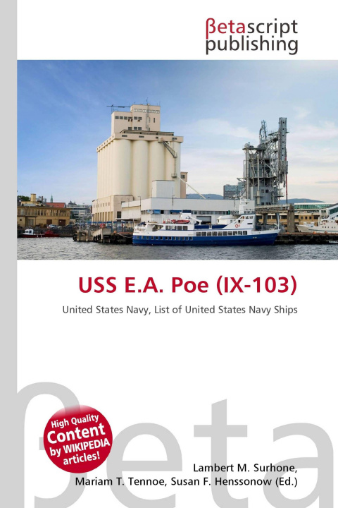 Kniha USS E.A. Poe (IX-103) Miriam T. Timpledon
