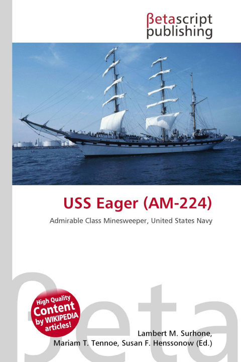 Kniha USS Eager (AM-224) Miriam T. Timpledon