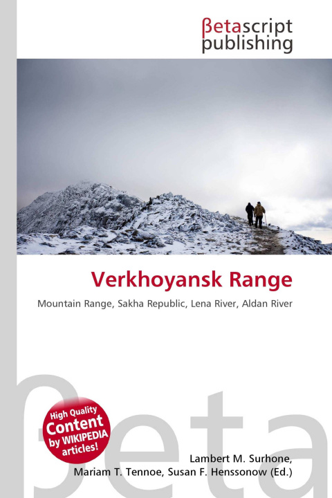 Kniha Verkhoyansk Range Miriam T. Timpledon