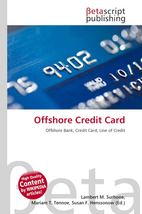 Kniha Offshore Credit Card Miriam T. Timpledon