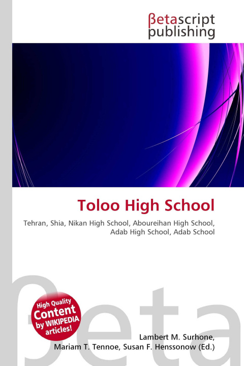 Kniha Toloo High School Miriam T. Timpledon