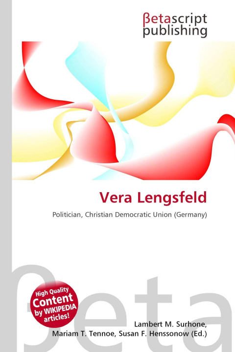 Kniha Vera Lengsfeld Miriam T. Timpledon