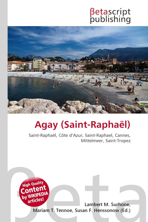 Kniha Agay (Saint-Raphaël) Miriam T. Timpledon