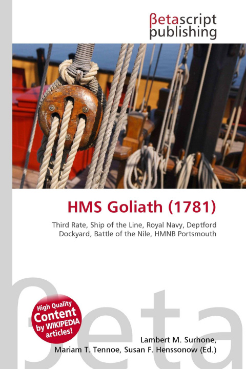 Kniha HMS Goliath (1781) Miriam T. Timpledon