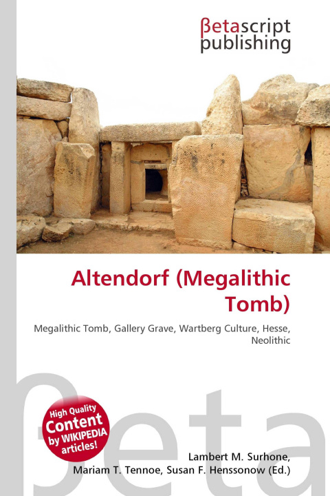 Kniha Altendorf (Megalithic Tomb) Miriam T. Timpledon