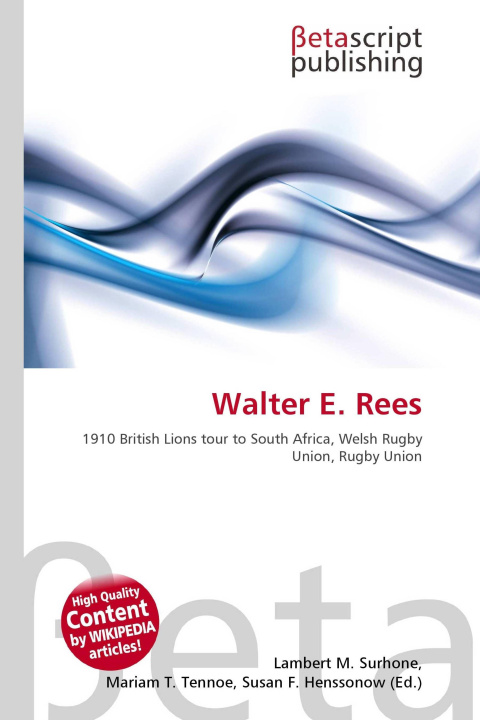 Knjiga Walter E. Rees Miriam T. Timpledon