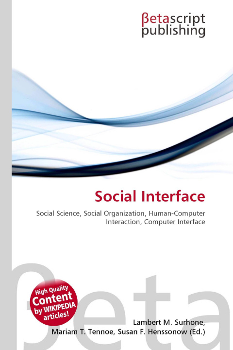 Kniha Social Interface Miriam T. Timpledon