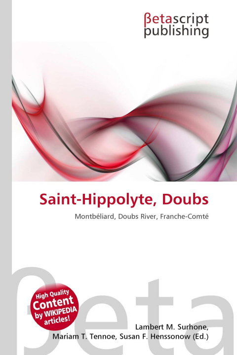 Kniha Saint-Hippolyte, Doubs Miriam T. Timpledon