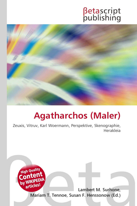 Kniha Agatharchos (Maler) Miriam T. Timpledon