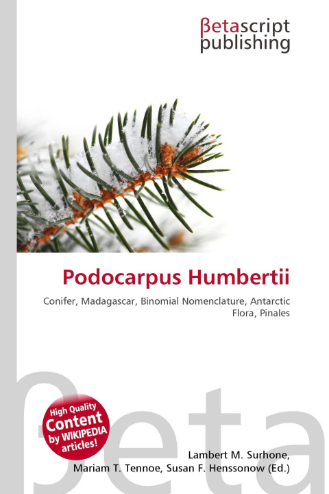 Kniha Podocarpus Humbertii Miriam T. Timpledon