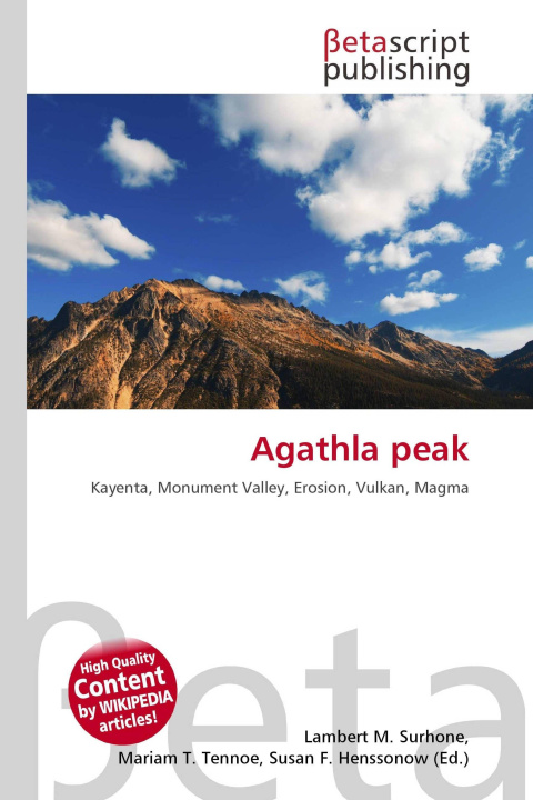 Kniha Agathla peak Miriam T. Timpledon