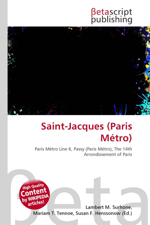 Knjiga Saint-Jacques (Paris Métro) Miriam T. Timpledon