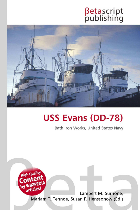 Kniha USS Evans (DD-78) Miriam T. Timpledon