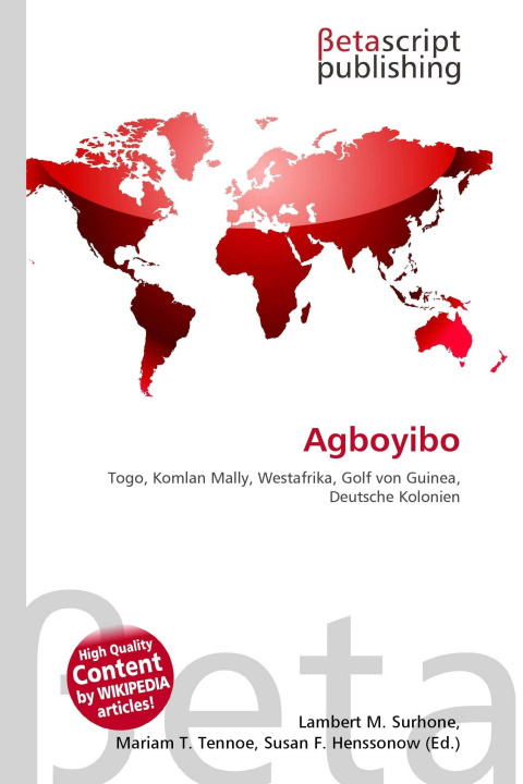 Kniha Agboyibo Miriam T. Timpledon