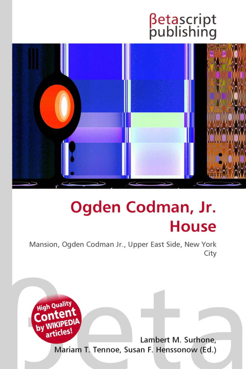 Kniha Ogden Codman, Jr. House Miriam T. Timpledon