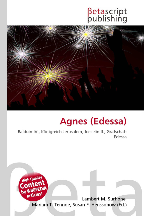 Kniha Agnes (Edessa) Miriam T. Timpledon