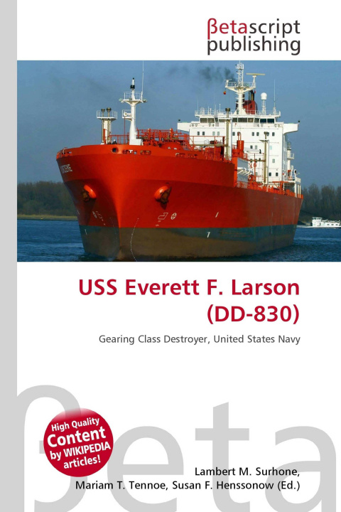 Kniha USS Everett F. Larson (DD-830) Miriam T. Timpledon