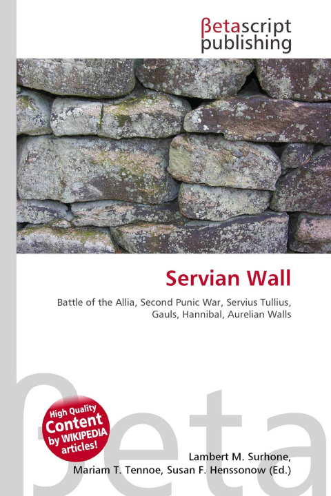 Kniha Servian Wall Miriam T. Timpledon