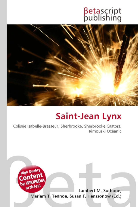 Knjiga Saint-Jean Lynx Miriam T. Timpledon