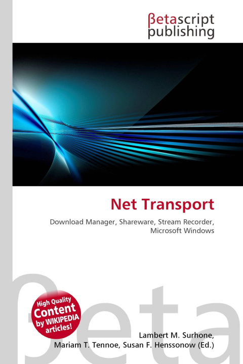Knjiga Net Transport Miriam T. Timpledon