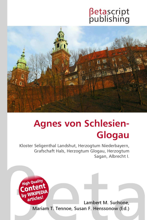 Boek Agnes von Schlesien-Glogau Miriam T. Timpledon