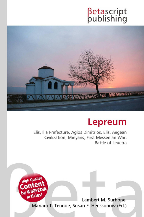 Kniha Lepreum Miriam T. Timpledon