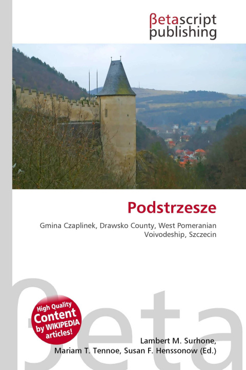 Kniha Podstrzesze Miriam T. Timpledon