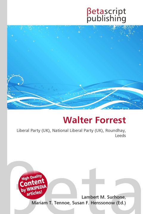 Kniha Walter Forrest Miriam T. Timpledon