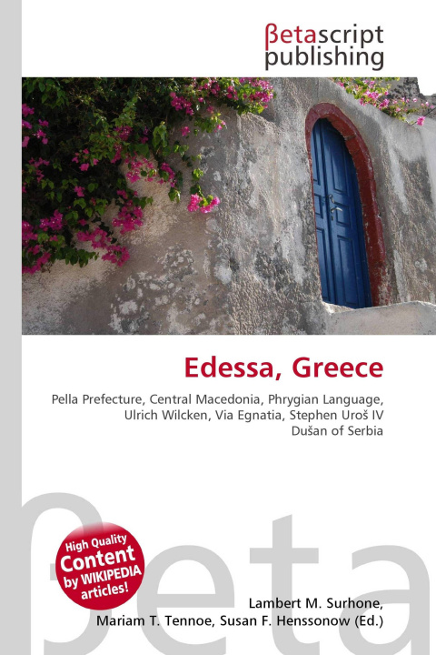 Kniha Edessa, Greece Miriam T. Timpledon