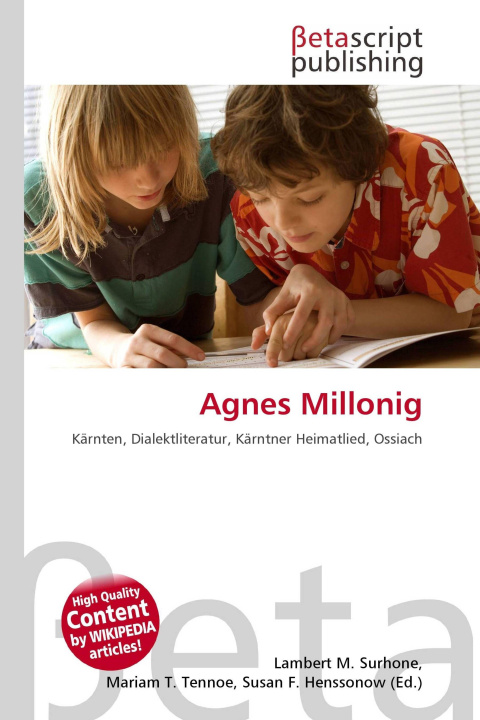 Kniha Agnes Millonig Miriam T. Timpledon