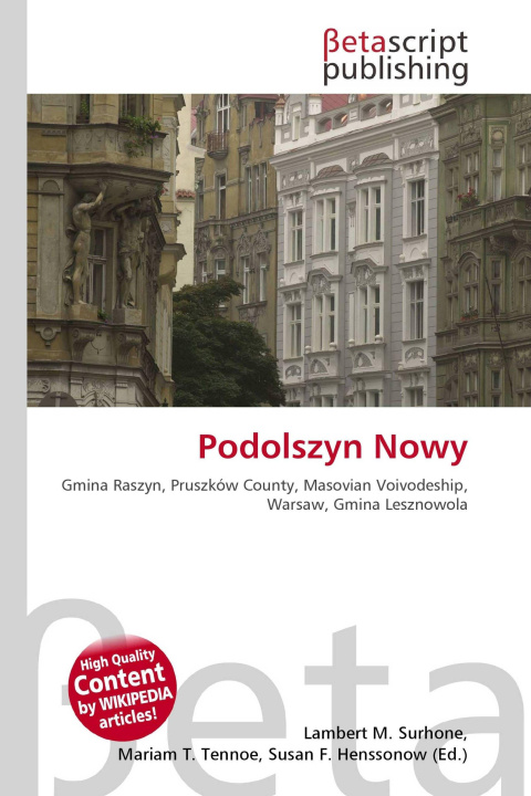 Kniha Podolszyn Nowy Mariam T. Tennoe