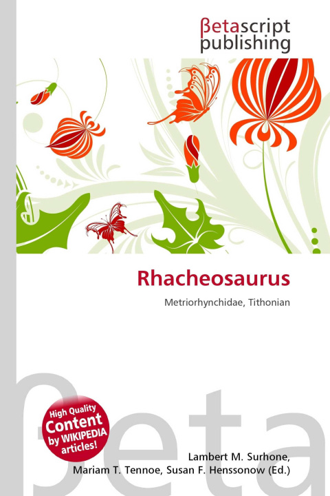 Kniha Rhacheosaurus Miriam T. Timpledon