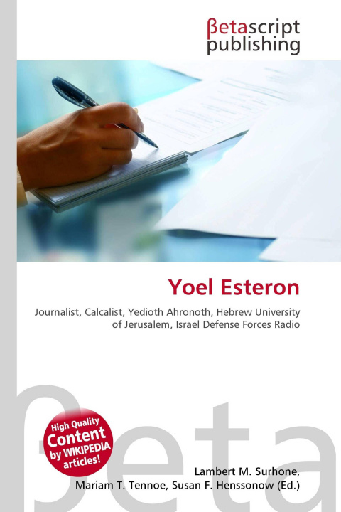 Kniha Yoel Esteron Miriam T. Timpledon
