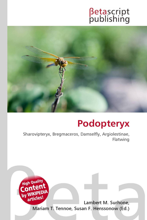 Kniha Podopteryx Miriam T. Timpledon