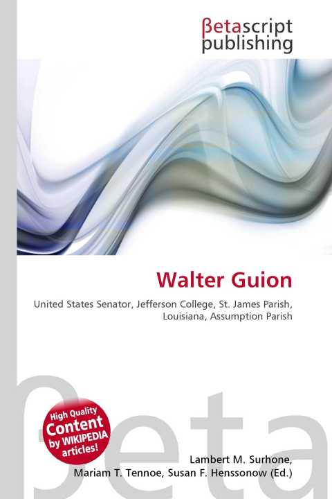 Kniha Walter Guion Miriam T. Timpledon