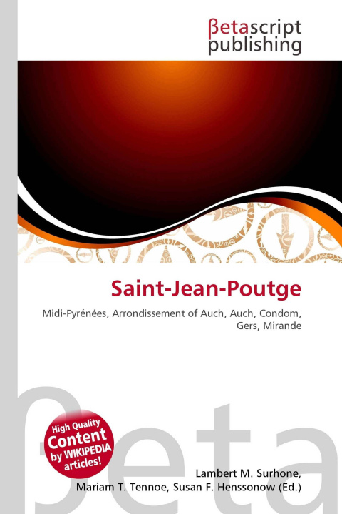 Kniha Saint-Jean-Poutge Miriam T. Timpledon