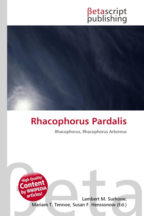 Kniha Rhacophorus Pardalis Miriam T. Timpledon