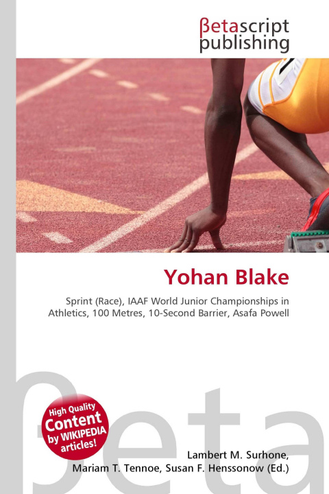Kniha Yohan Blake Miriam T. Timpledon