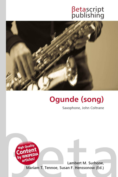 Kniha Ogunde (song) Miriam T. Timpledon