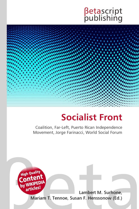 Knjiga Socialist Front Miriam T. Timpledon
