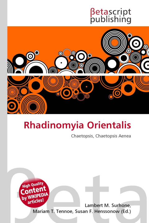 Kniha Rhadinomyia Orientalis Miriam T. Timpledon