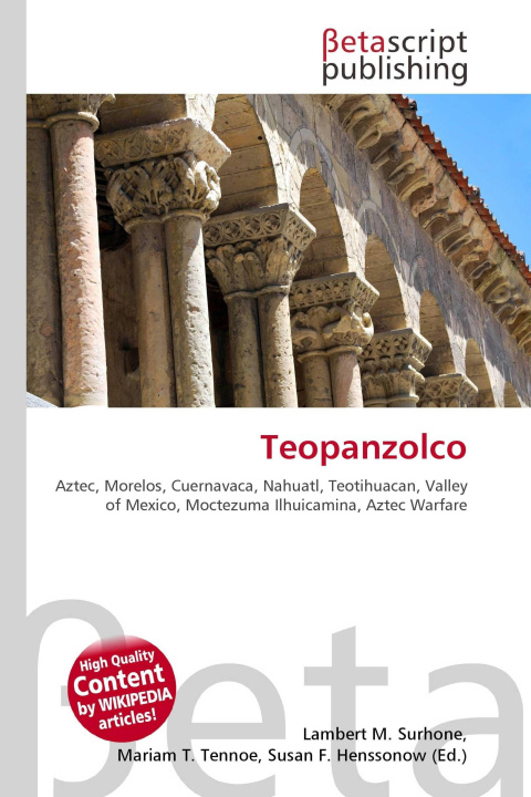 Kniha Teopanzolco Miriam T. Timpledon
