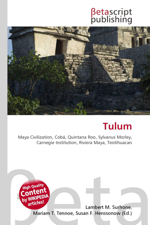 Kniha Tulum Miriam T. Timpledon