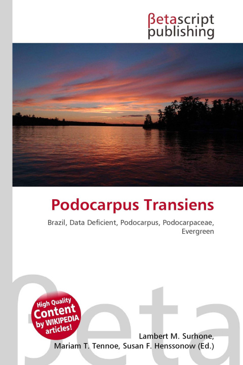 Kniha Podocarpus Transiens Miriam T. Timpledon