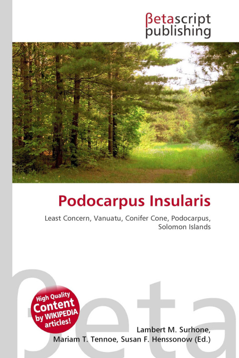Kniha Podocarpus Insularis Miriam T. Timpledon