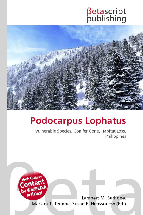 Kniha Podocarpus Lophatus Miriam T. Timpledon