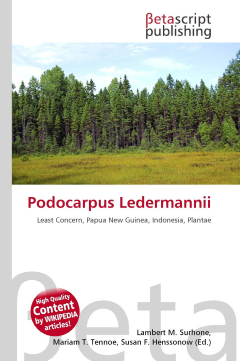 Kniha Podocarpus Ledermannii Miriam T. Timpledon