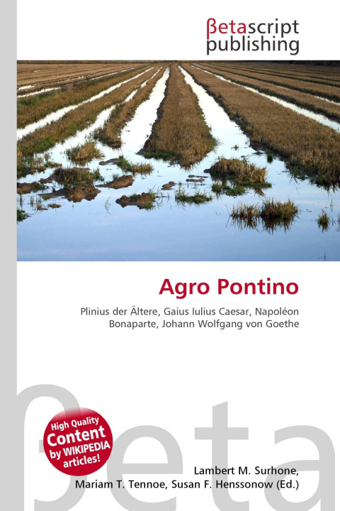 Kniha Agro Pontino Miriam T. Timpledon